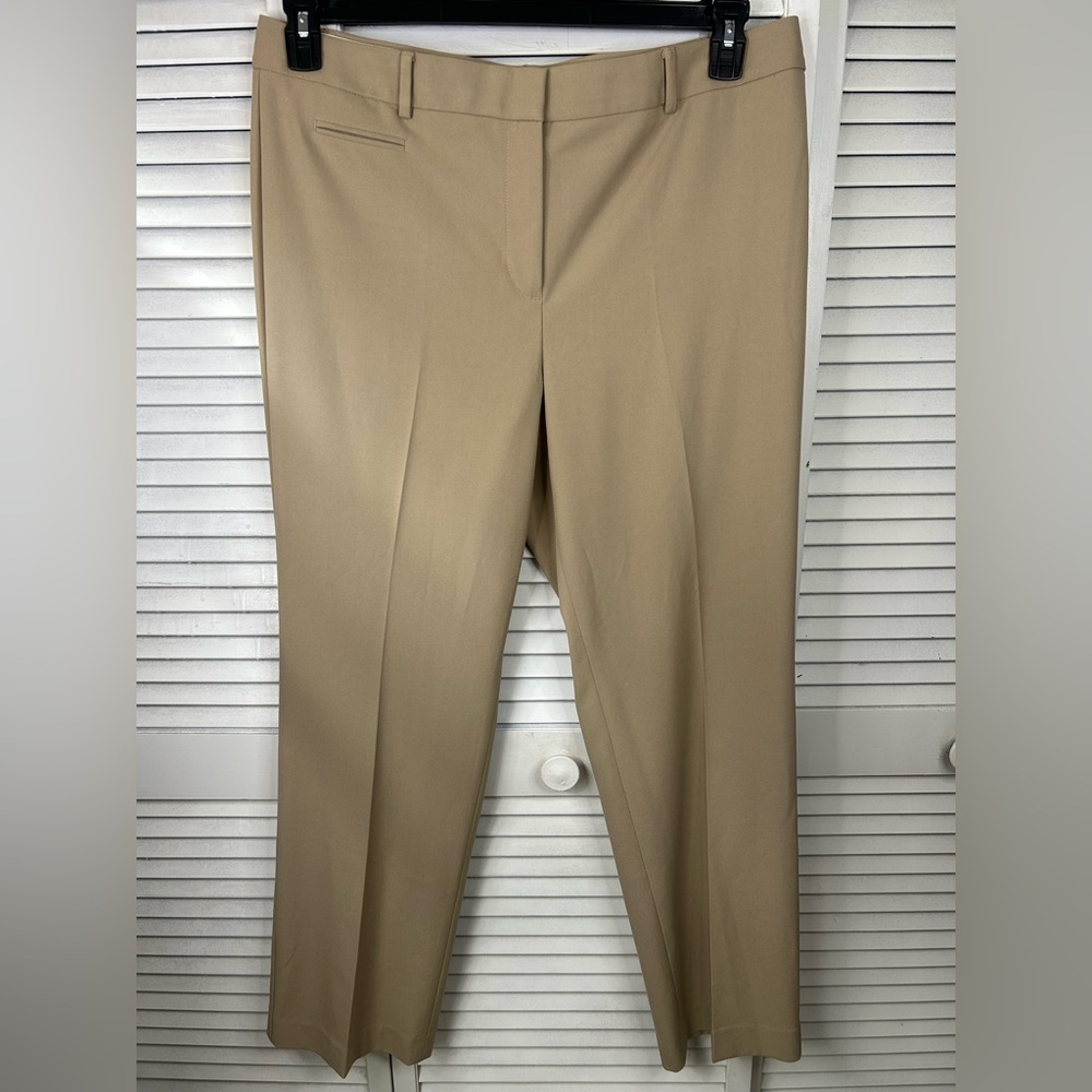 Talbots Classic Tailored Beige Dress Pants Size 16